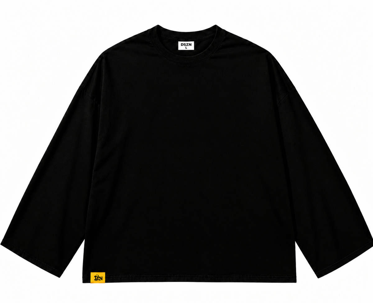 Longsleeve classique noir